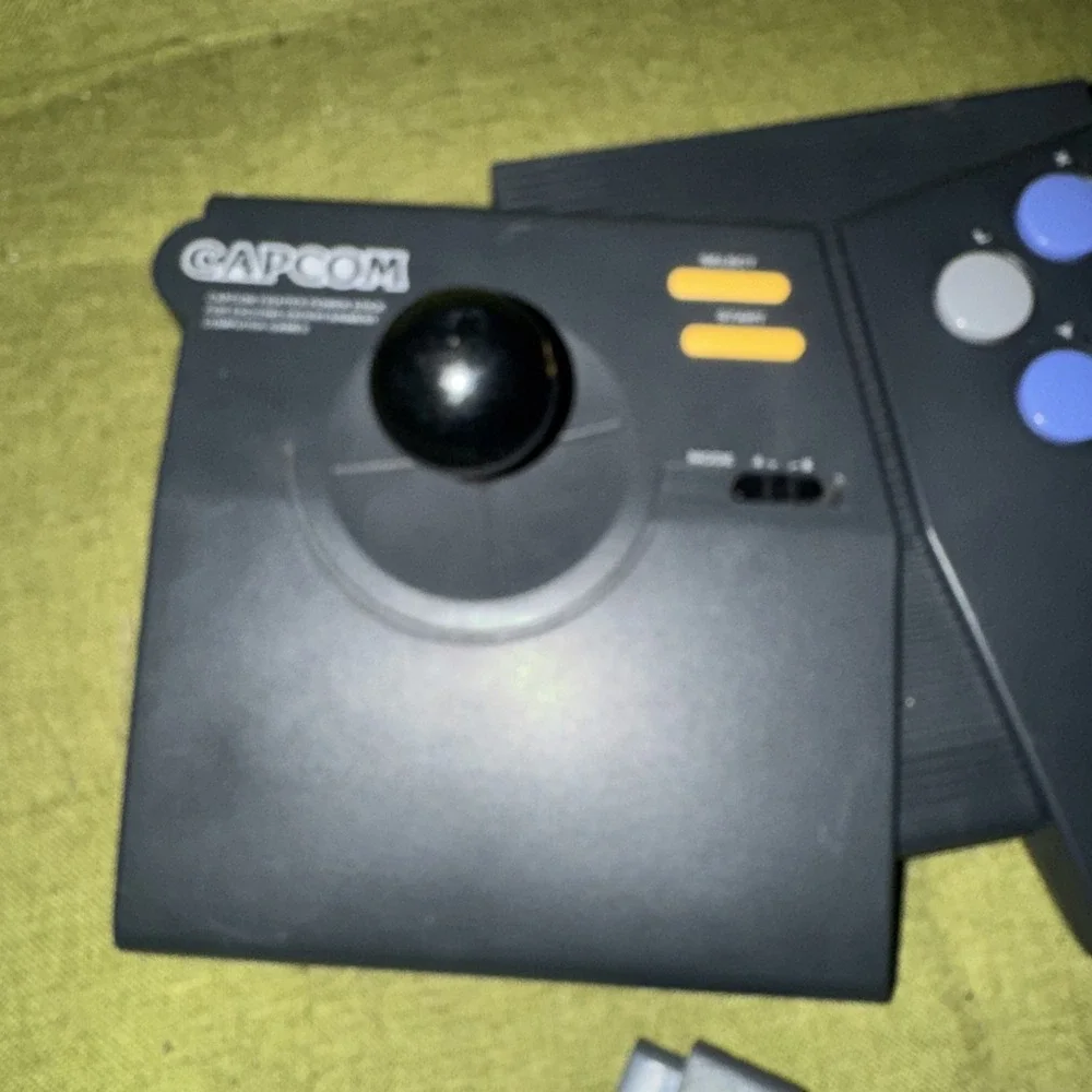 Capcom Power Stick Fighter CPS-A10CA CPS Super Famicom Japan Stock w/ Cord SNES